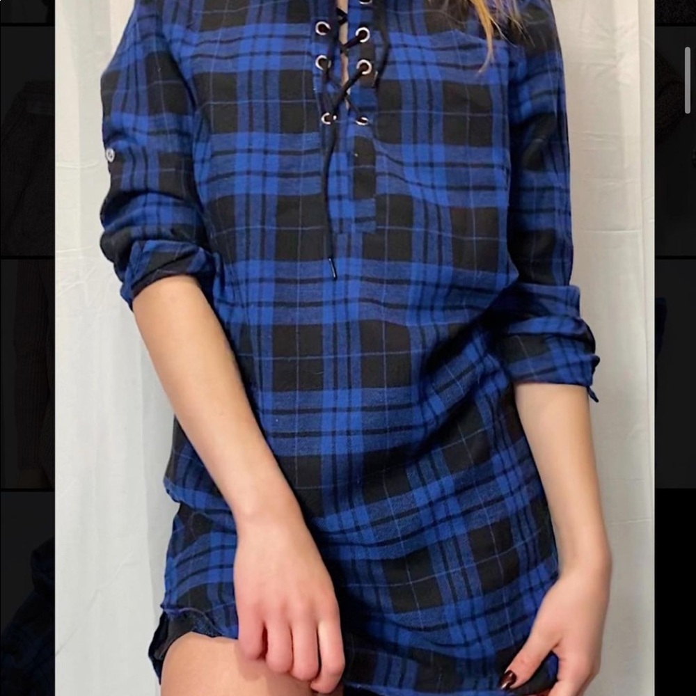Plaid dress